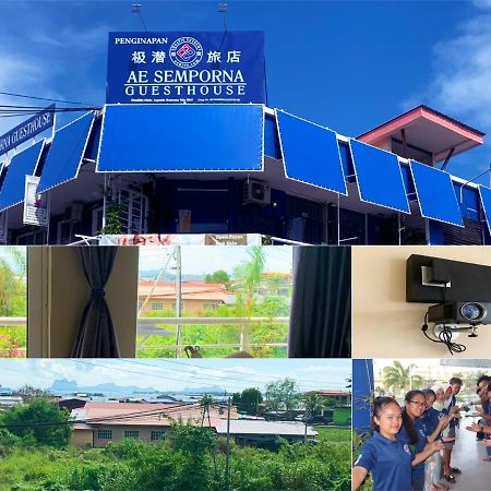 Ae Semporna Guesthouse 极潜旅店 Екстериор снимка
